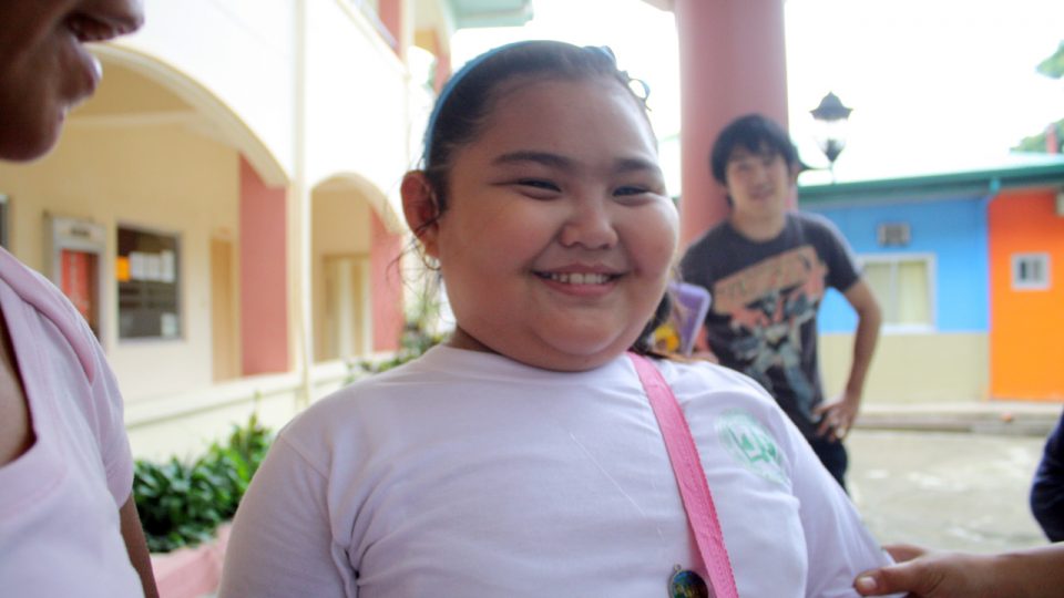 なぜかよく出会ったフィリピン人の太った子供