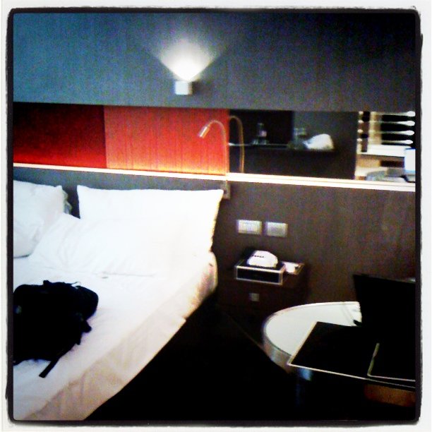スクンビットのI Style Trend Hotelのベッド