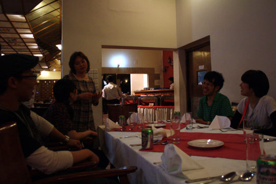 バングラデシュ旅行3日目のディナー