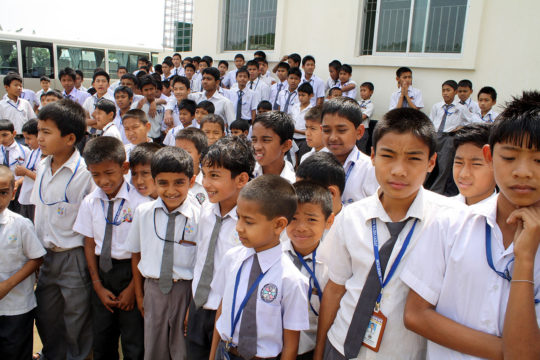 バングラデシュの学生たち