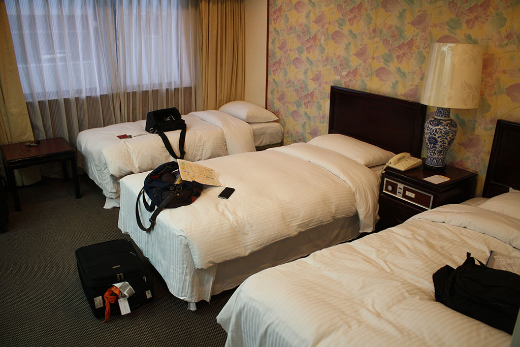 台北のレオフー ホテルに部屋