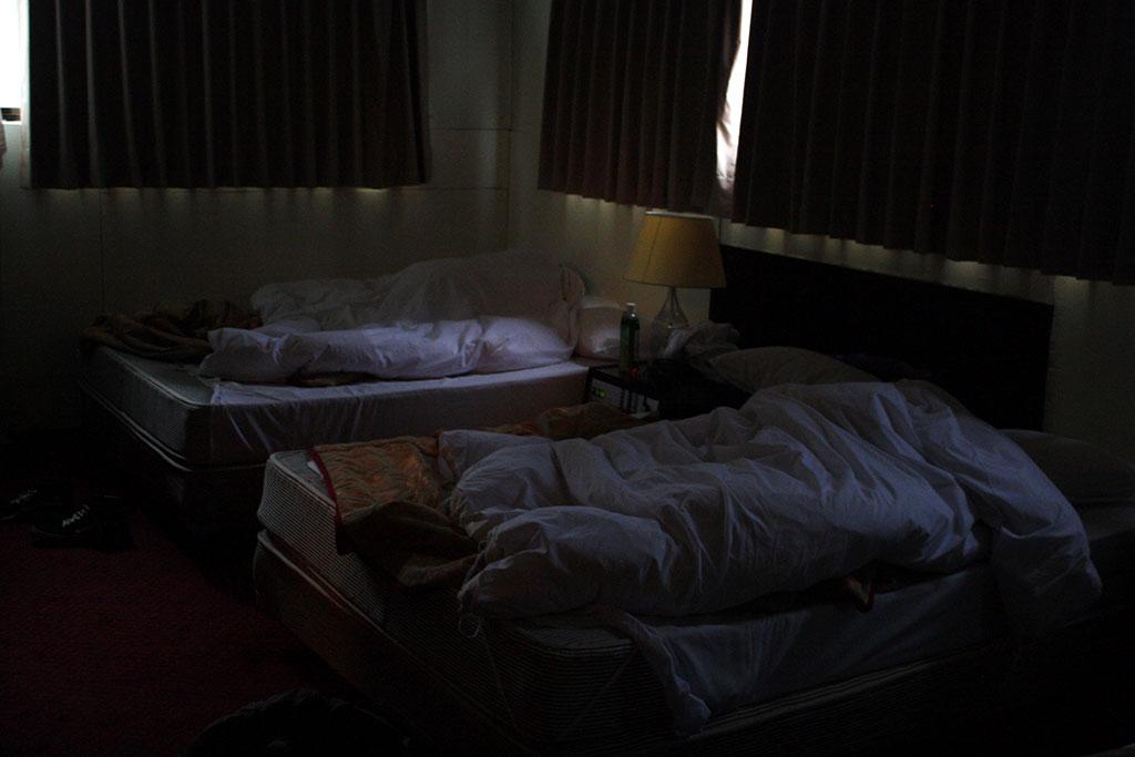 暖房がない台湾の冬は寒いがホテルで爆睡