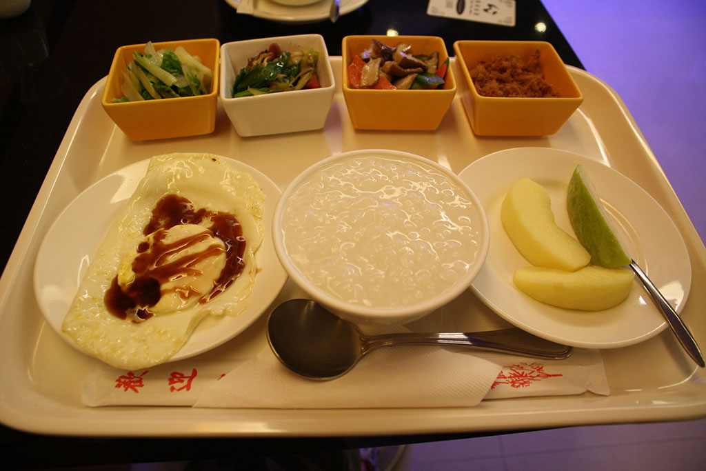 台北のホテル微風商旅の朝食